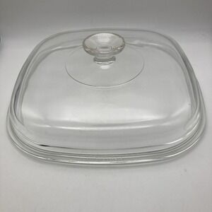 Vintage Pyrex Lid A-12-C A12C 4-B Replacement Glass Lid 10" No Chips Or Cracks